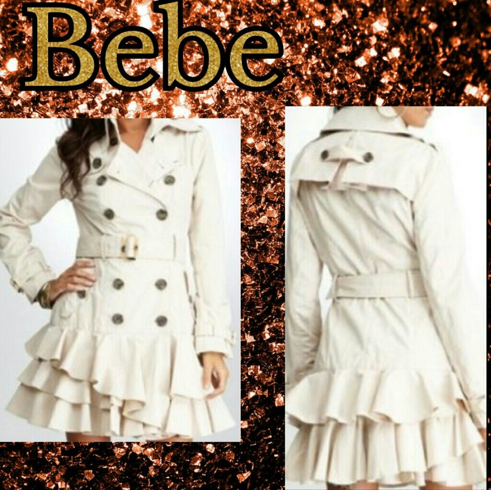Bebe Ruffle coat